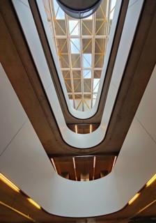 Philologische Bibliothek der Freien Universität Berlin, auch Berlin Brain genannt weil das Gebäude