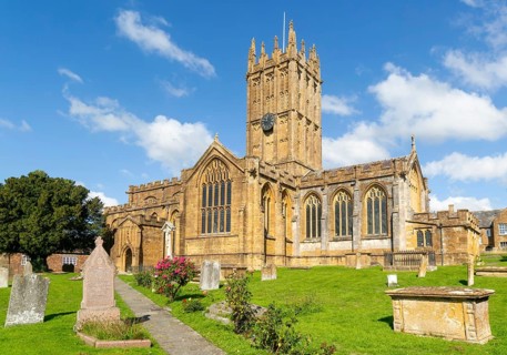 Minster church of Saint Mary, Ilminster, Somerset, England, UK