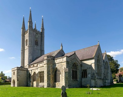 Parish Church of Saint Michael The Archangel, Mere, Wiltshire, England, UK