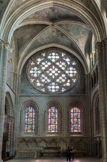 Interior view, Notre-Dame Cathedral, Lausanne, Switzerland