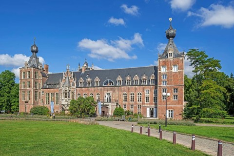 Kasteel van Arenberg, Arenberg Castle, 16th century Flemish Renaissance château in Heverlee, now