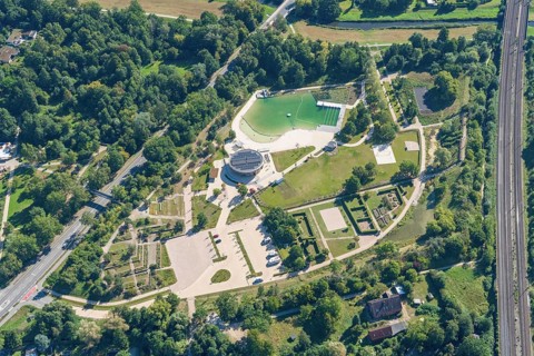 Naturbad Winsen, swimming pool, natural pool, Eckermannpark, outdoor pool, climate-neutral, plant