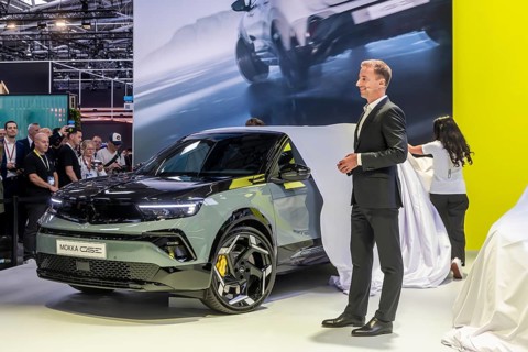 Opel CEO Florian Huettl. Opel presented the Opel Corsa GSE Vision Gran Turismo as a world premiere