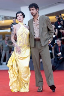Venice, Italy - 1 September 2025: Halsey and Avan Jogia during the red carpet of - The Smashing