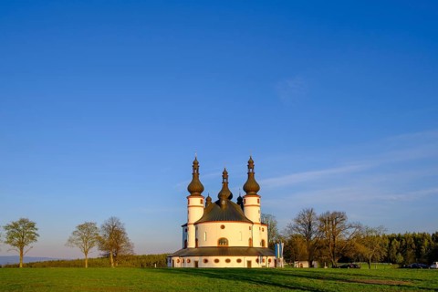Pilgrimage church, Dreifaltigkeitskirche Kappl, near Waldsassen, Upper Palatinate, Bavaria, Germany