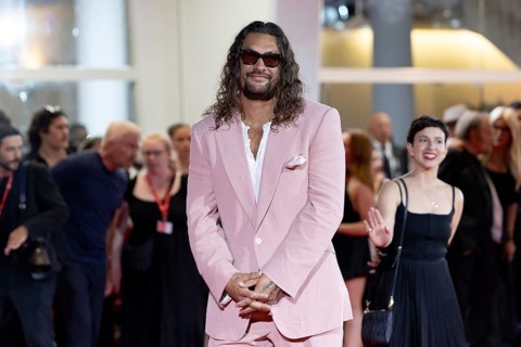 Venice, Italy - 3 September 2025: Jason Momoa during the red carpet of - Cartier Glory To The