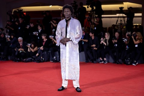 Venice, Italy - 3 September 2025: Benjamin Clementine during the red carpet of - Cartier Glory To