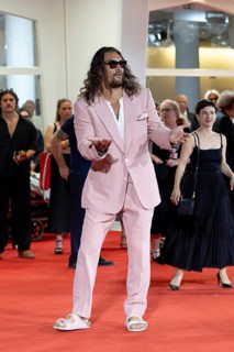 Venice, Italy - 3 September 2025: Jason Momoa during the red carpet of - Cartier Glory To The