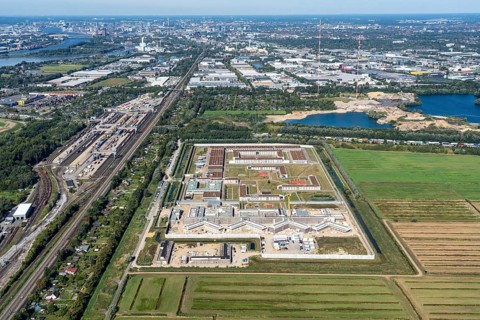 JVA Billwerder Neubau, Europe, Germany, Hamburg, Billwerder, JVAB, JVA, prison, jail, enforcement,