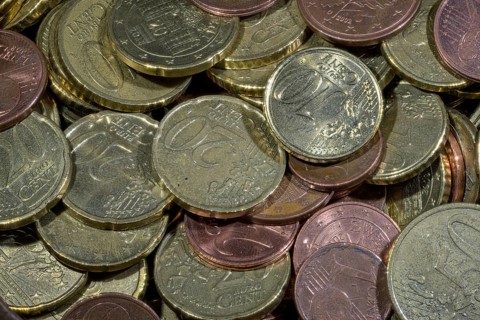 Euro coins