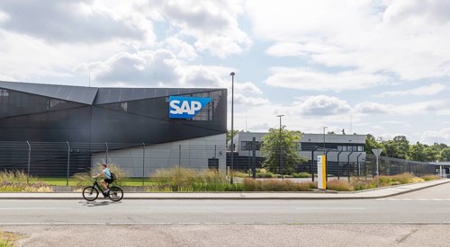 SAP data centre (WDF51) . Building of the listed software group SAP SE. Walldorf,