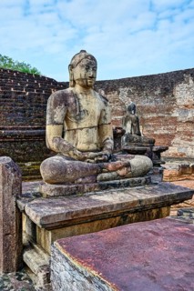 Vatadage circular temple, Polonnaruwa ruins of the garden-city created by Parakramabahu the Great