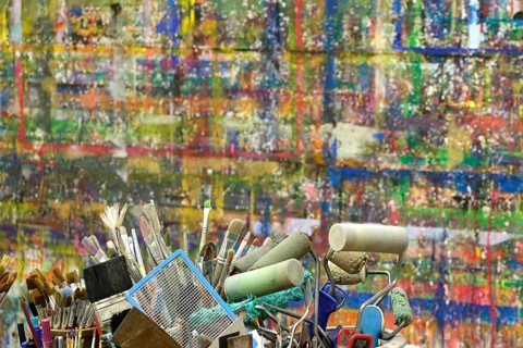 View into a studio, Germany
