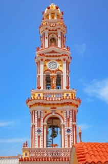 Panormitis monastery, Panormitis, Symi Island, Dodecanese Islands, Greece