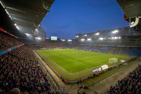 St.-Jakob-Park Basel at the Swiss Super League match between FC Basel and Young Boys Bern. 26, 978