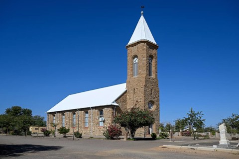 Dutch Reformed Church from 1950, Mariental, Hardap Region, Namibia