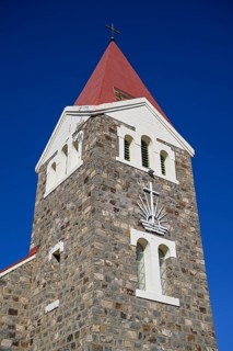 Tower of the New Apostolic Church, Keetmanshoop, Karas Region, Namibia