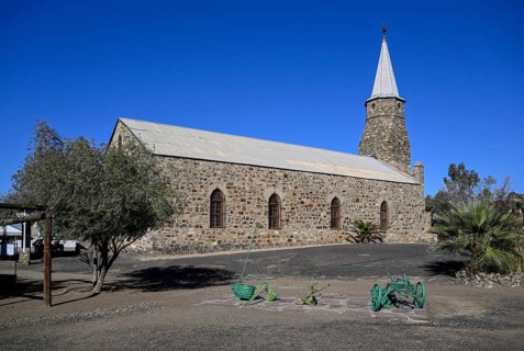 Rhenish Mission Church from 1895, today the Keetmanshoop Museum, Keetmanshoop, Karas Region,