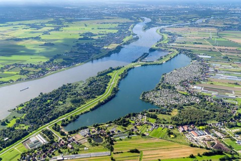 Hohendeicher See, Oortkatensee, Oortkatener See, artificial, bathing lake, Ochsenwerder,