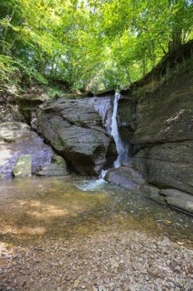 Junginger Gieß, Starzel waterfall, Jungingen im Killertal, Zollernalb, Swabian Alb,