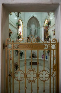 Wheat Ridge, Colorado - A room in the Tower of Memories, a mausoleum in Crown Hill Cemetery, also