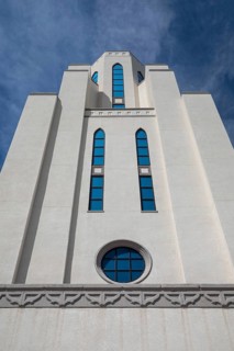 Wheat Ridge, Colorado - The Tower of Memories, a mausoleum in Crown Hill Cemetery, also known as