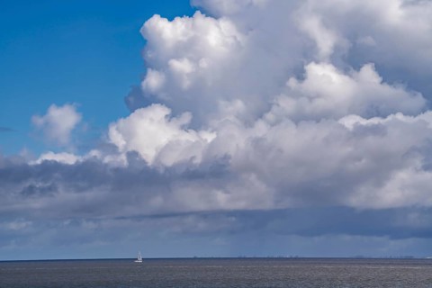 Wadden Sea between the Dutch coast near Eemshaven and the German North Sea island of Borkum, Wadden