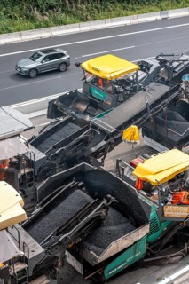 Rehabilitation of the A52 motorway near Essen, an 8 km long section between the Essen-Kettwig