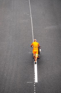 Rehabilitation of the A52 motorway near Essen, an 8 km long section between the Essen-Kettwig