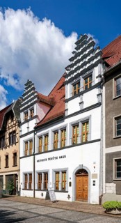 The composer Heinrich Schütz lived in the Heinrich Schütz House in Weißenfels from 1651 until