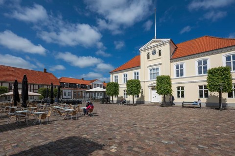 Town Hall, Old Town, Ringkøbing, Ringkøbing Fjord, Denmark