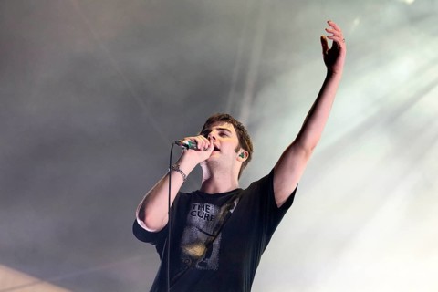Grian Chatten, Singer, Fontaines D.C., Post Punk, Music Band, Ireland, open air at the Citadel