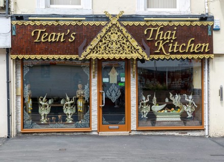 Tean's Thai Kitchen restaurant, Newton Abbot, Devon, England, UK
