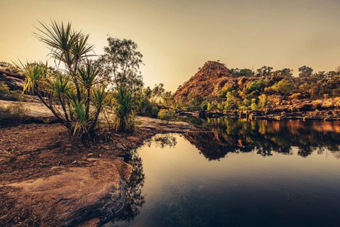 Bell Gorge, The Kimberleys, sunrise in the outback, Gibb River Road, Australia