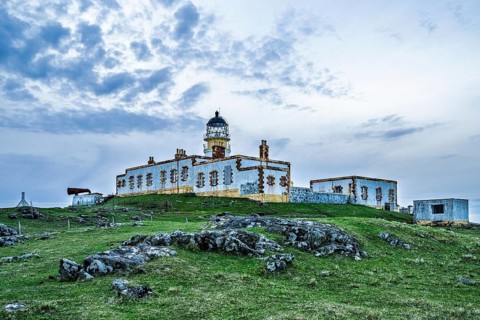 Neist Point Lighthouse, Isle of Skye, Scotland, UK