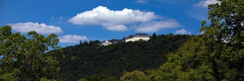 Grandhotel and Spa Petersberg on the mountain of the same name, Siebengebirge, Königswinter, North