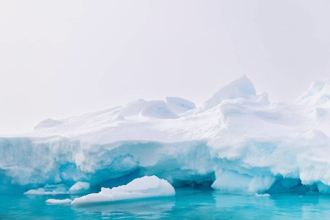 Sea ice at the ice edge, 82nd parallel, Spitsbergen, Svalbard