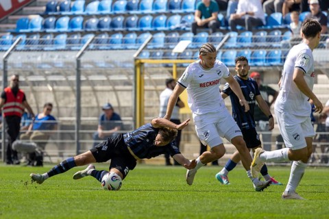 Football 3rd division, 2025/26 season, matchday 1: Waldhof Mannheim v SC Verl