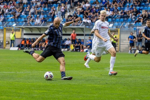 Football 3rd division, Season 2025/26, Matchday 1: Waldhof Mannheim vs SC Verl***Goal by Felix