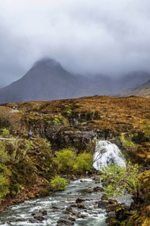Fairy Pools and Waterfalls, Glen Brittle, Black Cuillin, Isle of Skye, Scotland, UK
