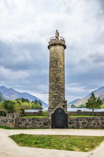 Glenfinnan Monument, Loch Shiel, Glenfinnan Viaduct, River Finnan, West Highland, Scotland, United