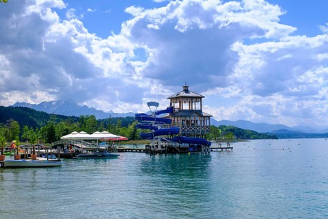 Lido, Pörtschach am Lake Wörth, Carinthia, Austria