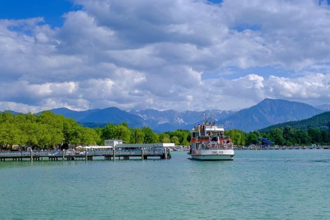 Pörtschach am Lake Wörth, Carinthia, Austria