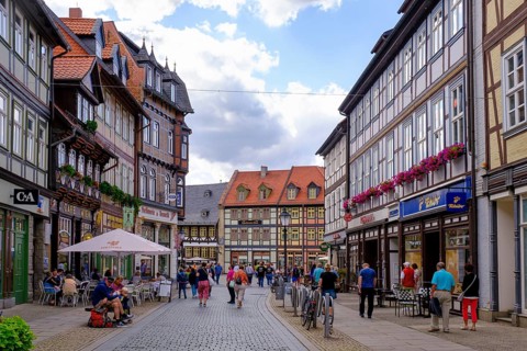 Breite Straße, Wernigerode, Harz, Saxony-Anhalt, Germany
