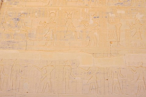 Relief, Temple of Philae, Aswan, Egypt