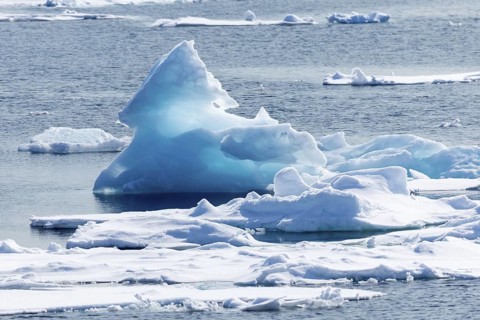 Iceberg, glacier ice, Faksevagen, Scandinavia, Spitsbergen