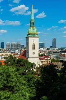 St Martin's Cathedral in Bratislava, Slovakia