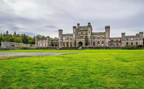 Ruins of Lowther Castle and Gardens, Lowther, Cumbria, England, United Kingdom