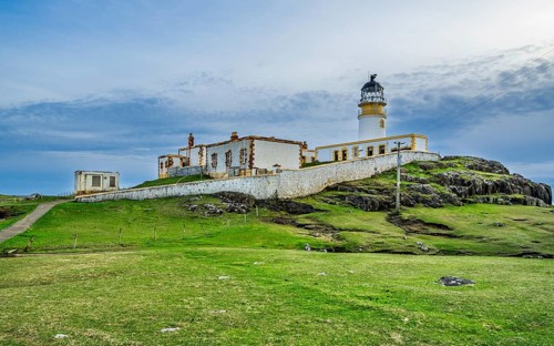Neist Point Lighthouse, Isle of Skye, Scotland, UK