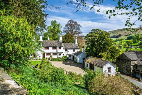 Townend house, National Trust, Troutbeck, Windermere, Lake District, Cumbria, England, United